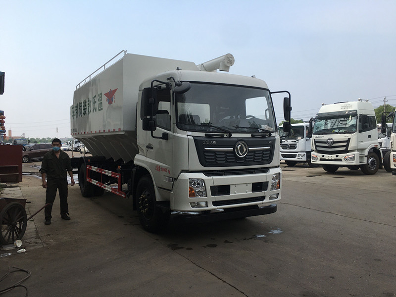 東風(fēng)天錦散裝飼料運(yùn)輸車14噸